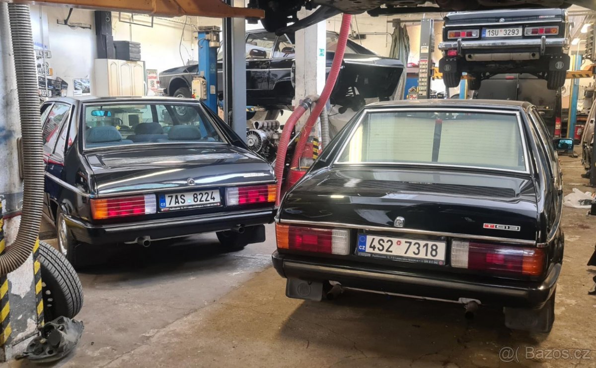 Tatra 613 - Opravy motorů