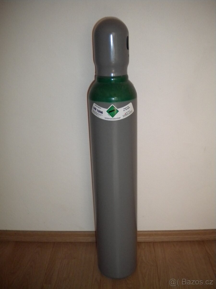 Tlaková lahev ARGON, 8l, 200 bar, nová, plná