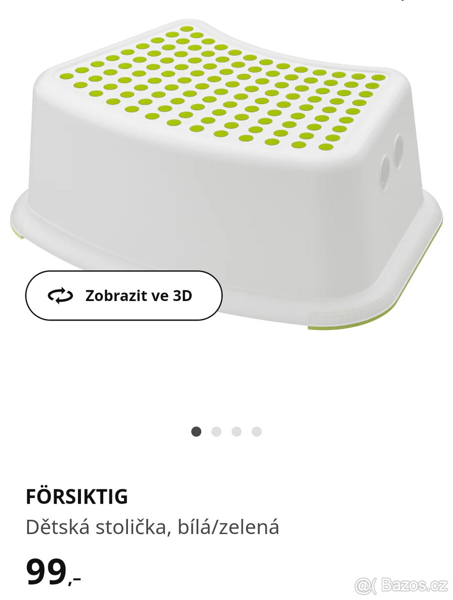 FÖRSIKTIG Dětská stolička 2x