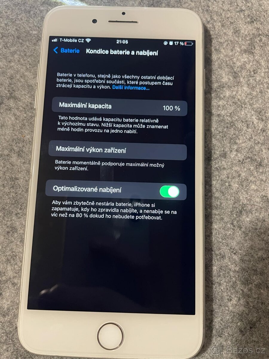 Iphone 8 PLUS - 128GB(100% Kondice Baterie)