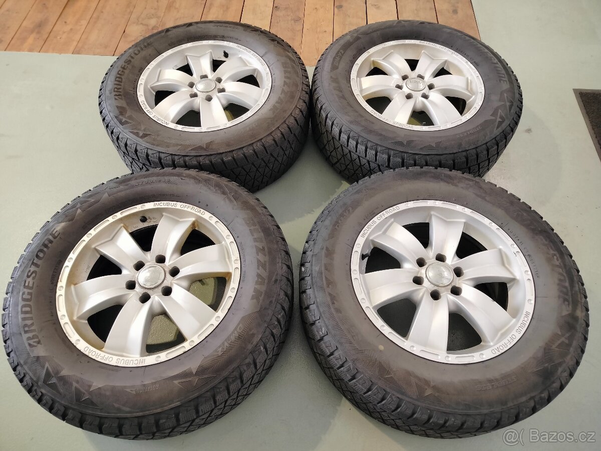 Alu kola Nissan Navara Pathfinder 6x114 255/65 R17