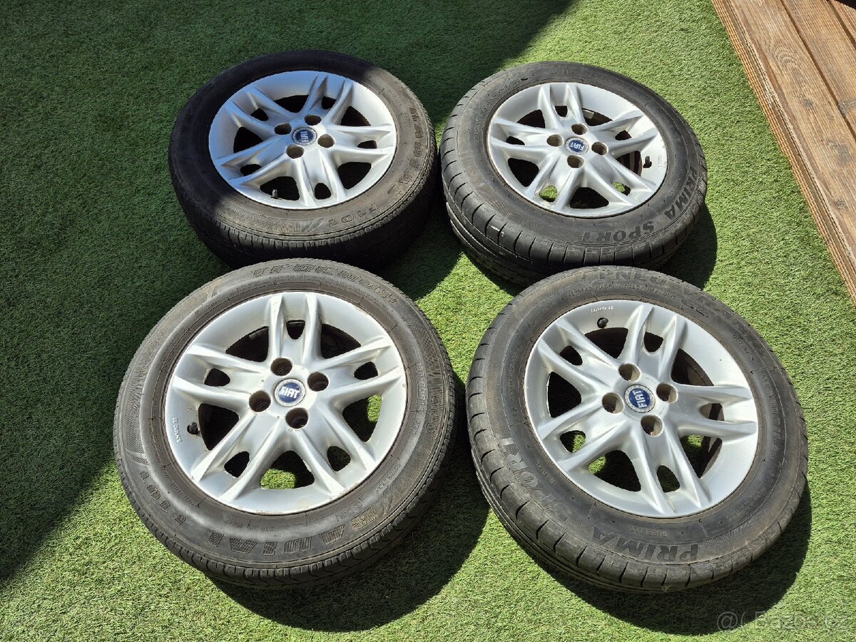 Alu + pneu 185x60R14