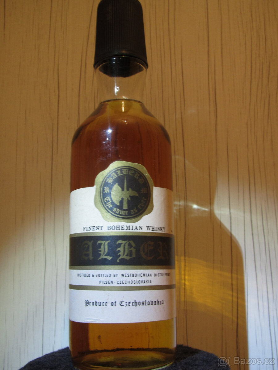 Whisky Halbert, starý alkohol