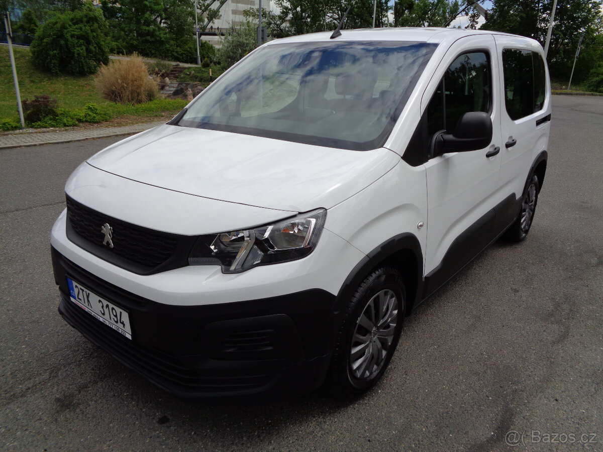 PEUGEOT RIFTER 1.2i KOUPENO ČR,1.MAJITEL, NAJETO 5 000 KM