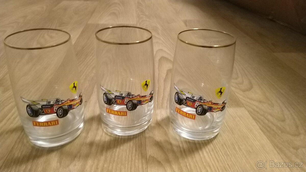 Skleničky Ferrari