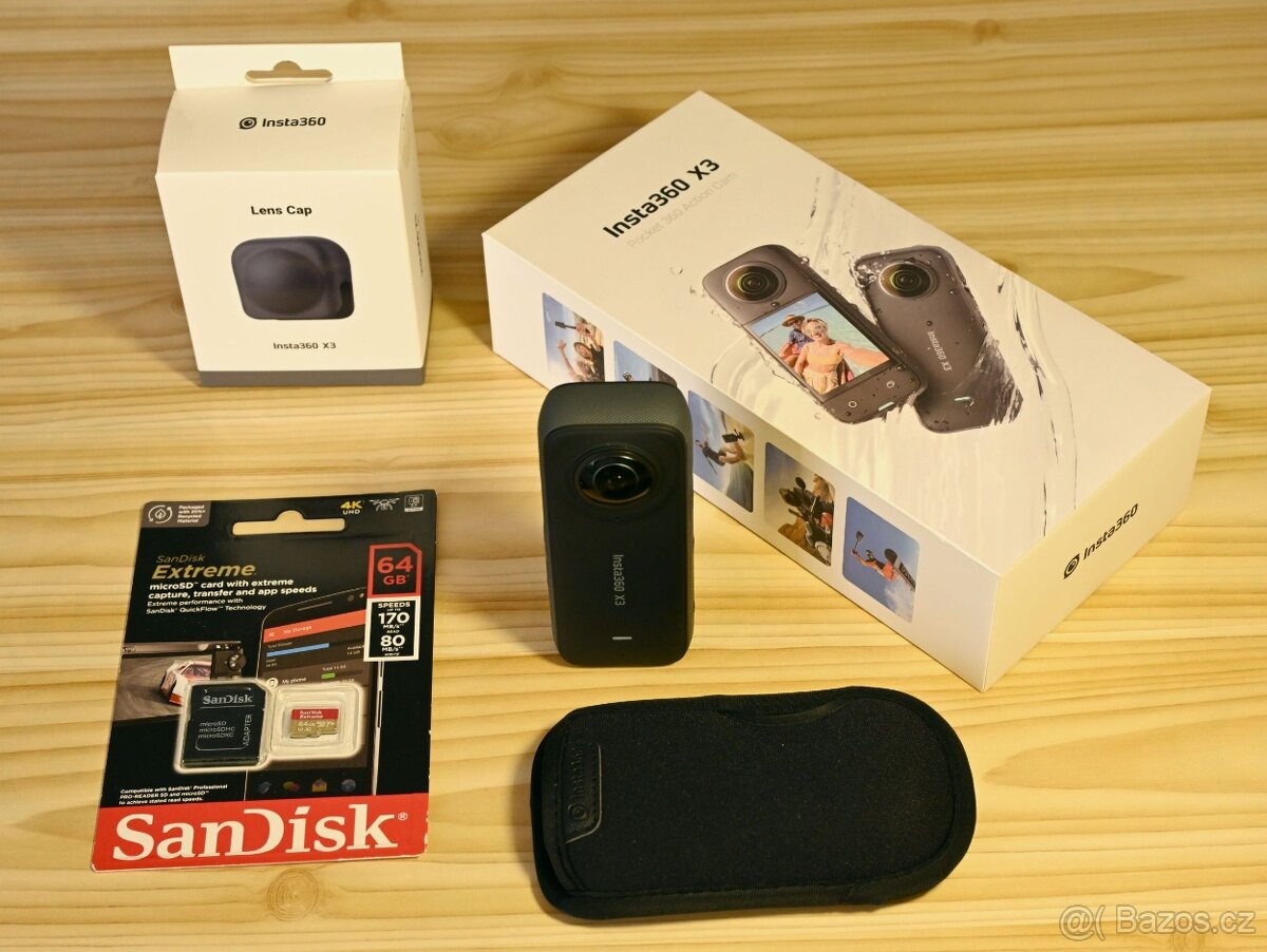 Akční kamera Insta360 X3