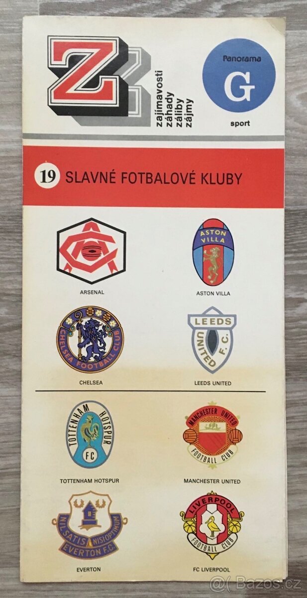 Slavné fotbalové kluby - zájmy