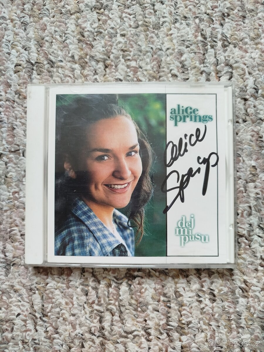 CD Alice Springs - Dej mi pusu (podepsané)