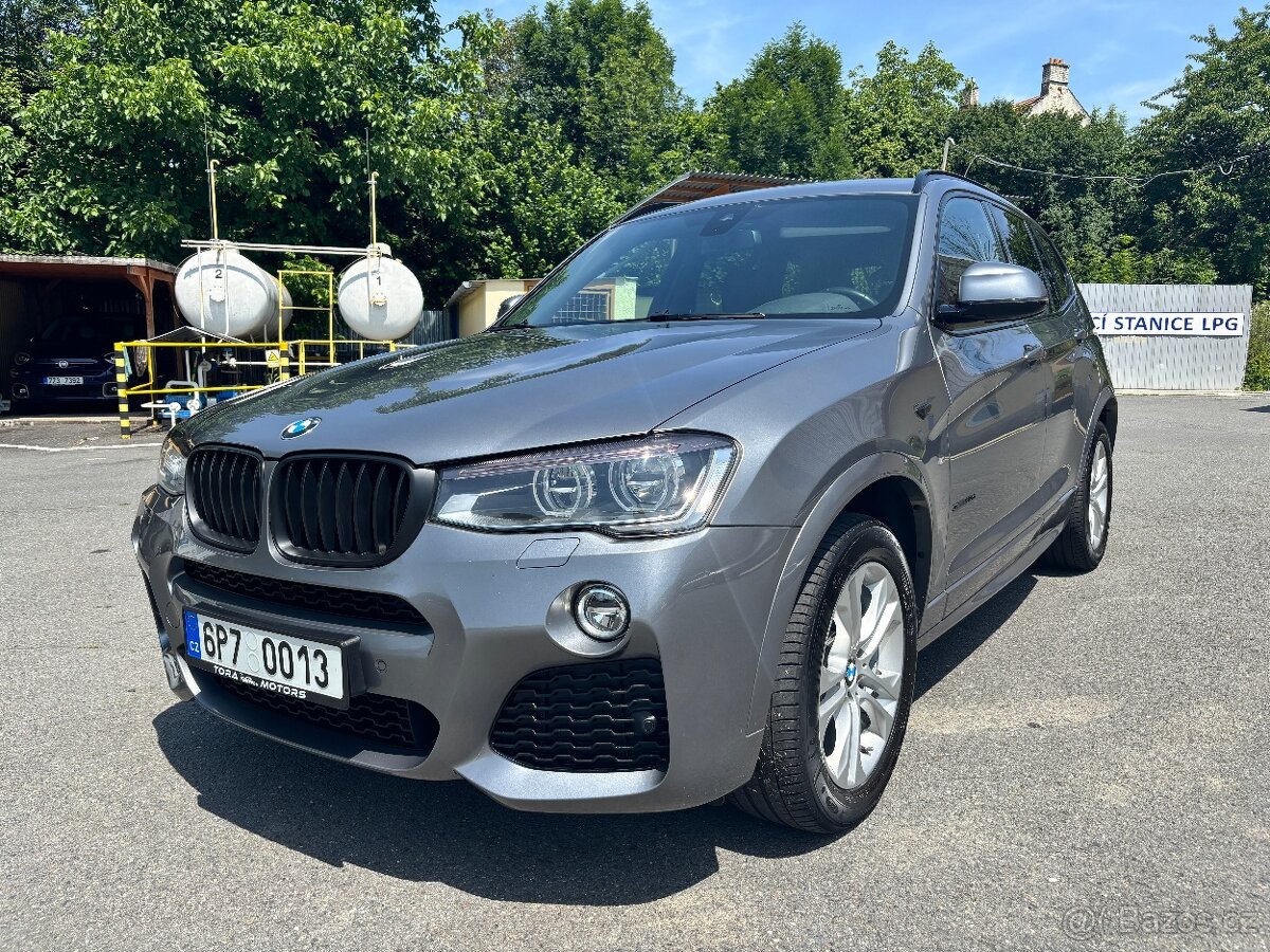 BMW X3 30d 190kW 4x4 BEZ ADBLUE, CZ PŮVOD PO 1. MAJITELI