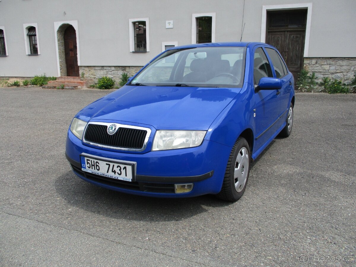 ŠKODA FABIA 1.4 -16 V,  pěkný stav