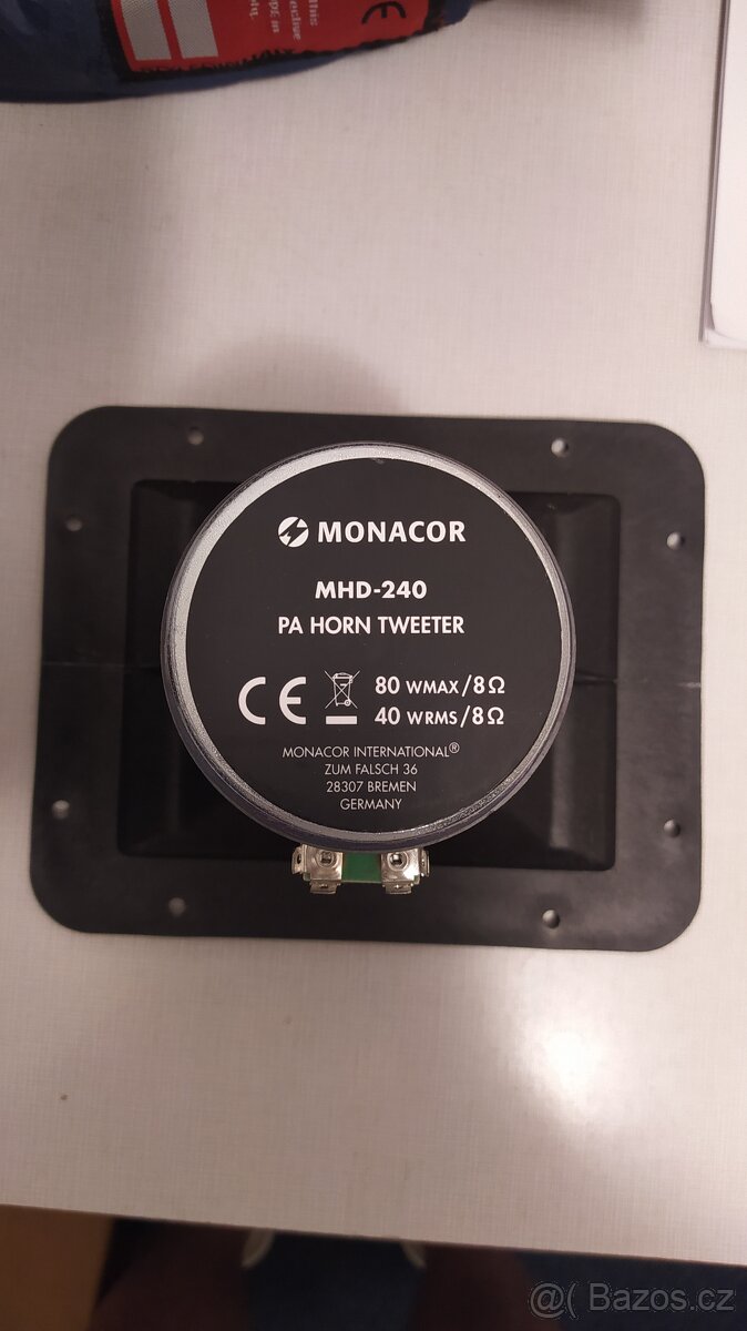Monacor mhd 240 vyskovy horn.