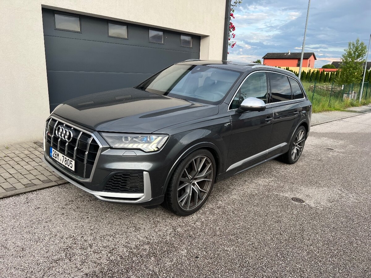 Audi SQ7 4.0 TDi FULL 2020 nové v ČR 7 míst Webasto PANORAMA