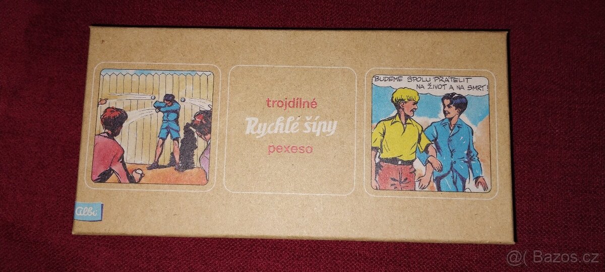 Trojdilne pexeso Rychle sipy