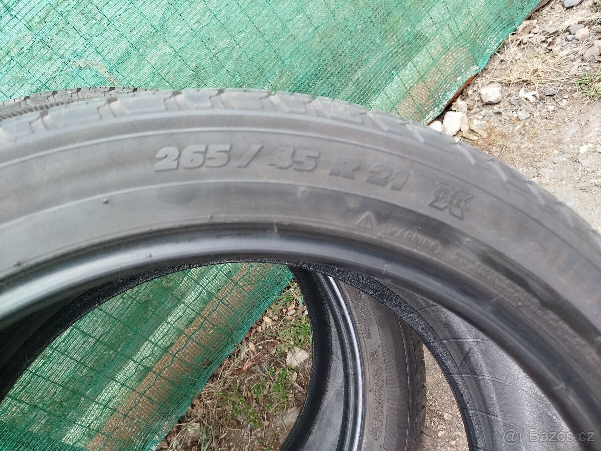 Pneu 265/45 r21
