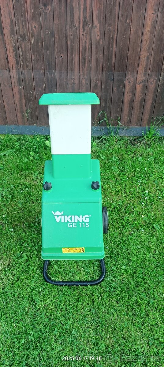 Viking GE 115 - zahradní drtič větví (2200w)