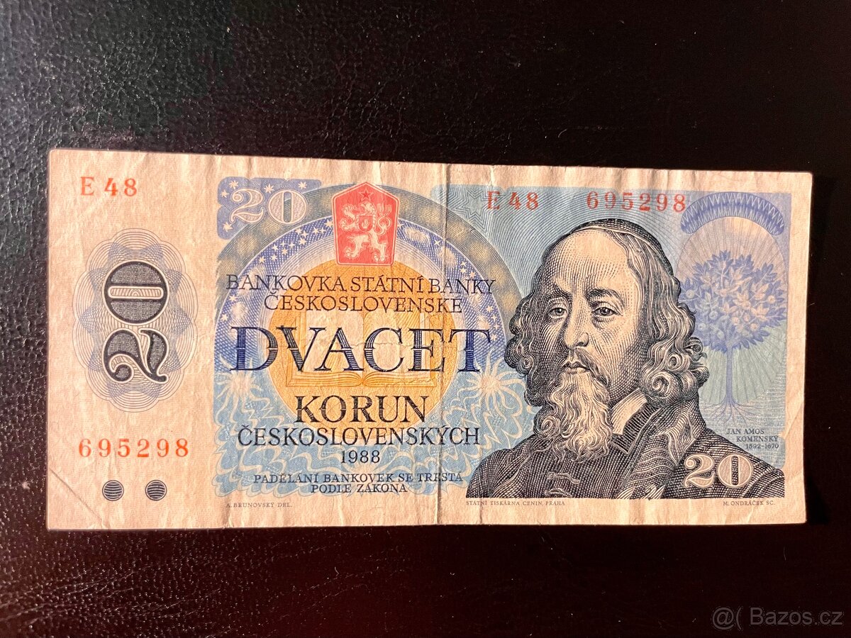 20 korun Československých
