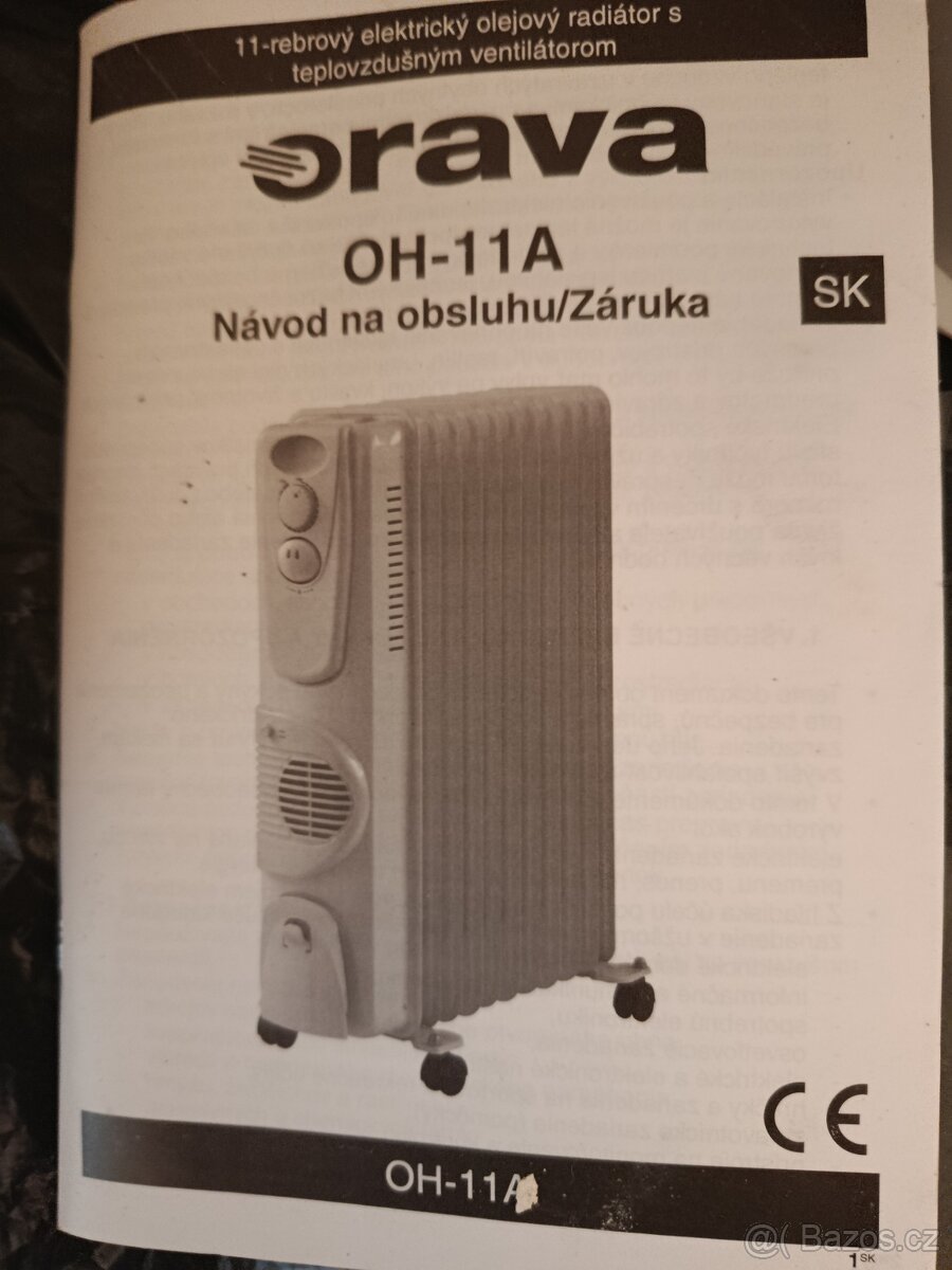 Olejový radiátor