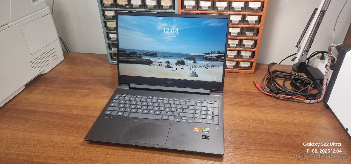 HERNÍ Victus 16" Ryzen 7 8jádro, 64GB RAM, RTX 4070 8GB