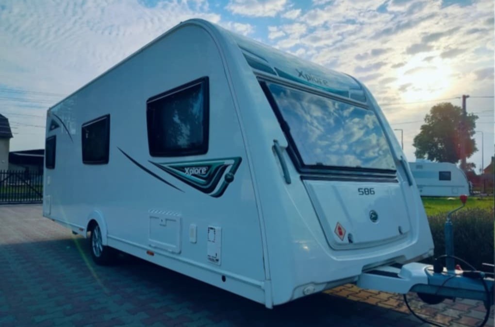 Elddis Xplore 586 z roku 2017, tabbert, hobby, fendt