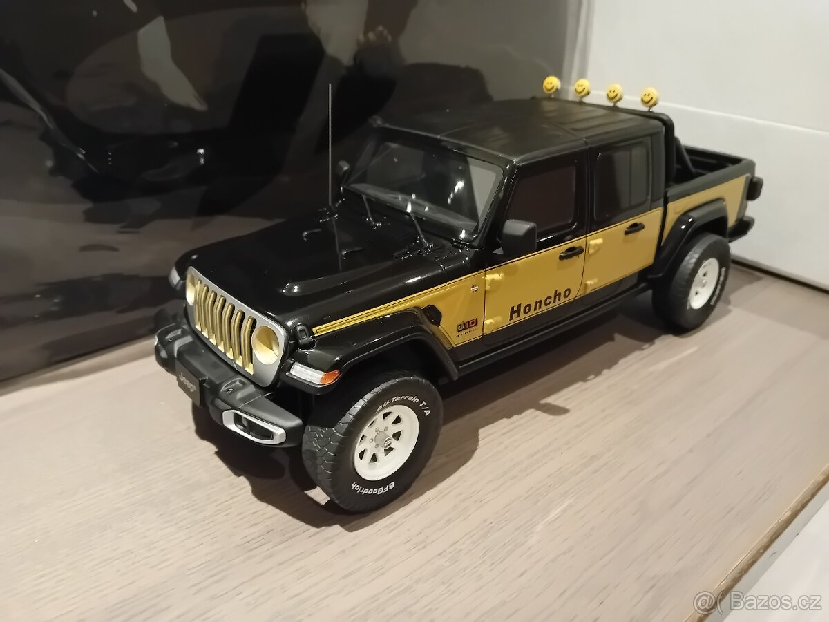 Ferrari, Mercedes, Porsche, BMW,  Audi a Jeep 1:18 GT Spirit