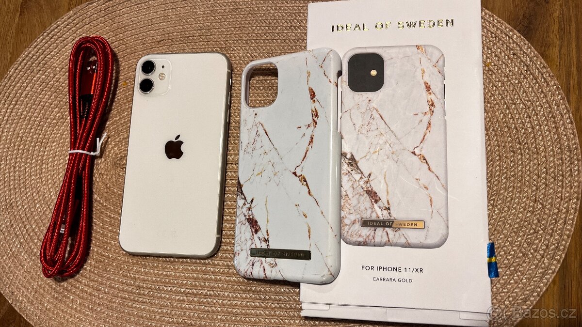 Prodám bílý iPhone 11 64GB v super stavu
