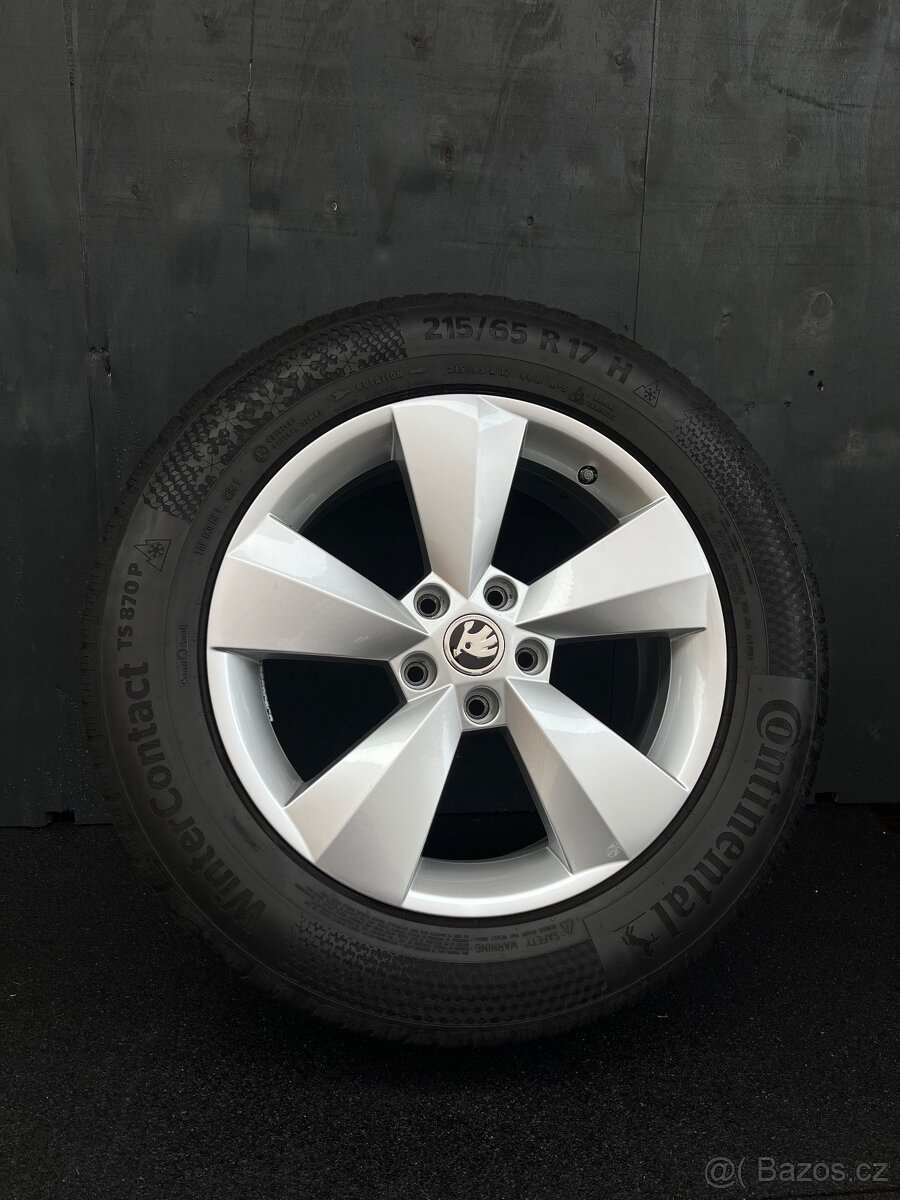 Alu škoda Kodiaq Nanuq 215/65/17 zimní