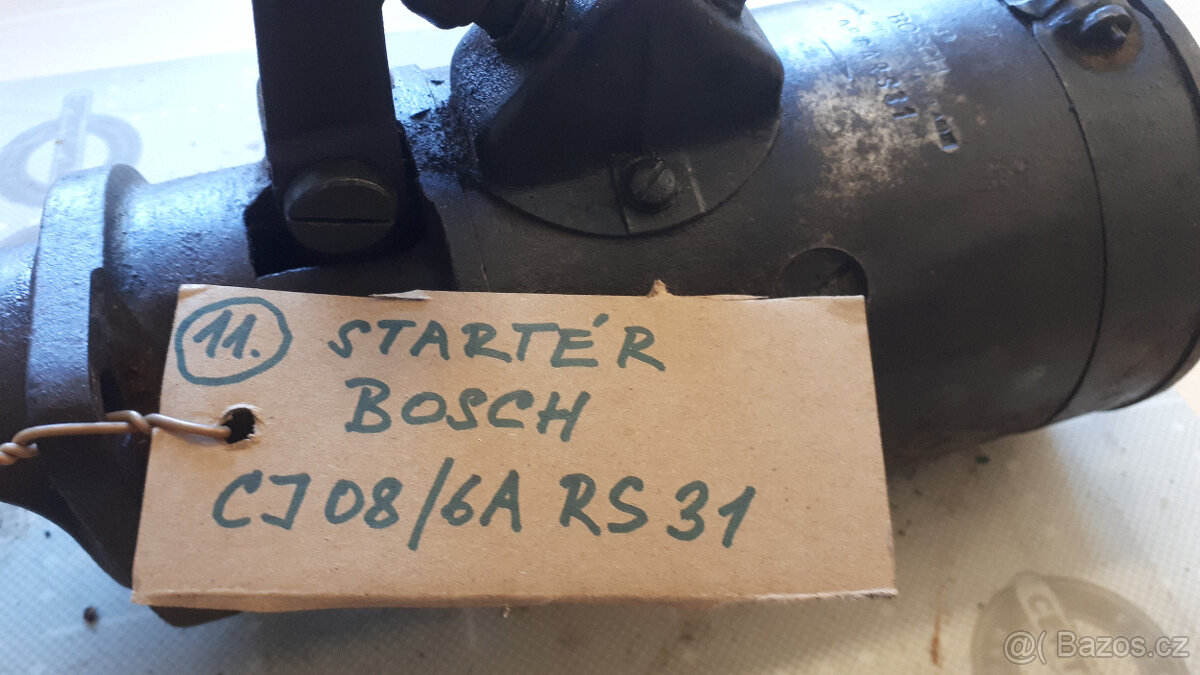 Startér mechanicko - elektrický Bosch