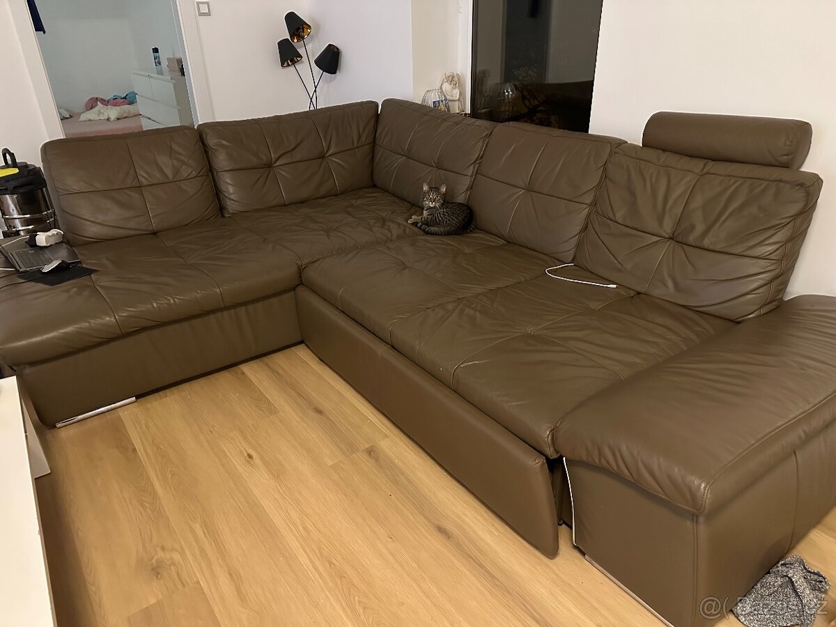 Prodám kožený gauč