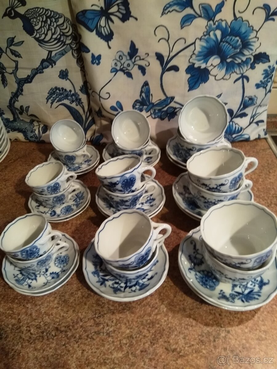 Cibulák - sada 6x šálek + podšálek