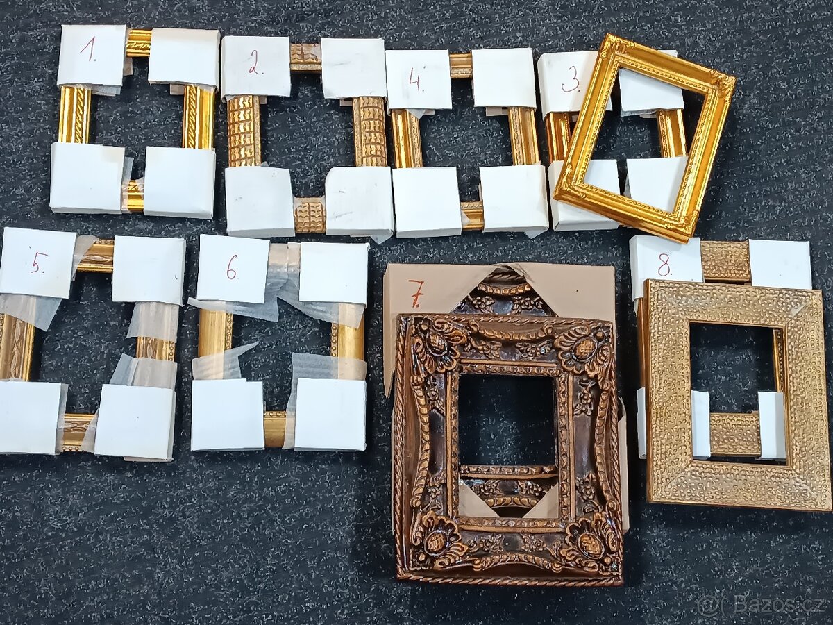 Rámečky pro foto nebo obraz.