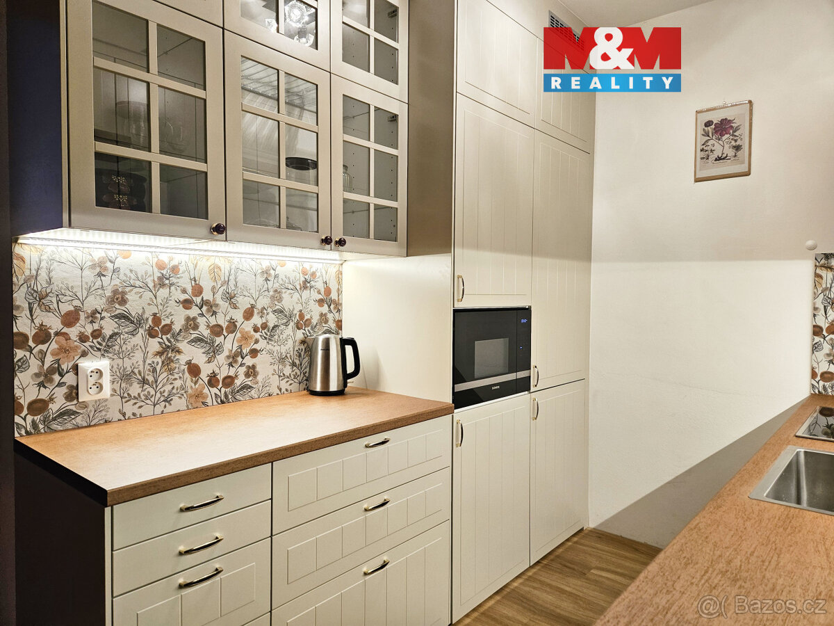 Pronájem bytu 1+kk, 30 m², Bradlec, ul. U Borku