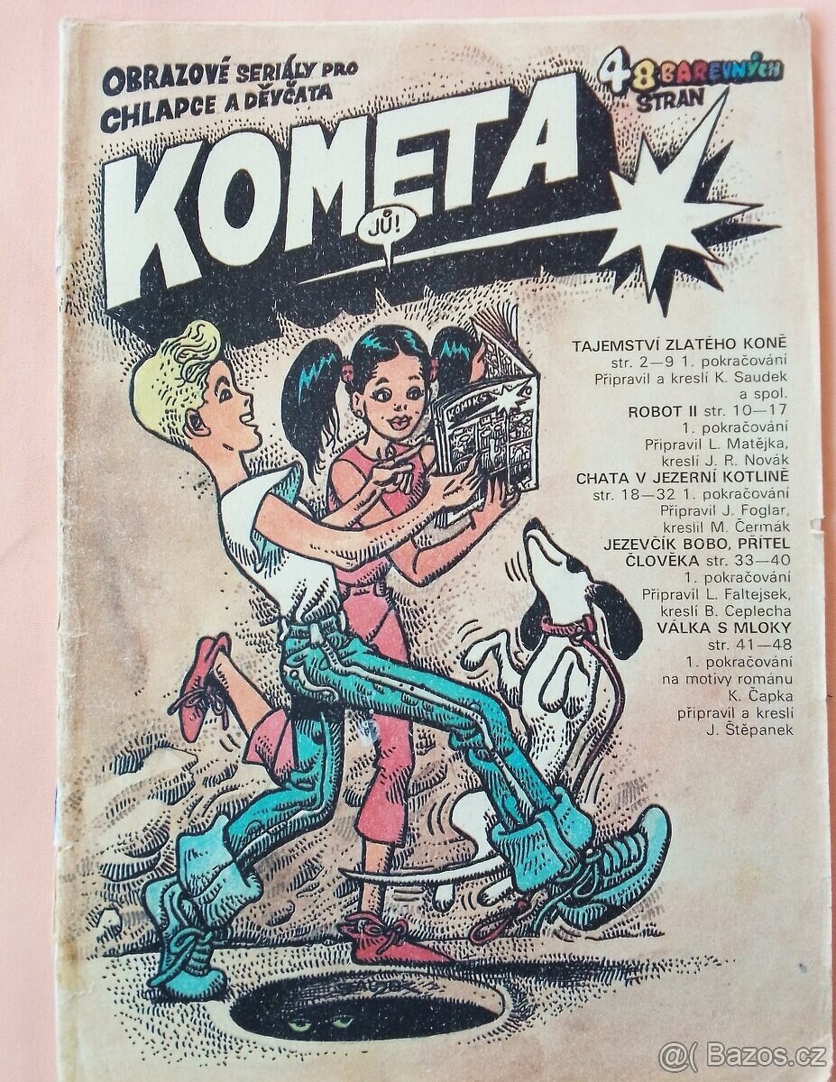 KOMIKSY KOMETA1,8,9,10,11,14 /Čtyřlístek spec.