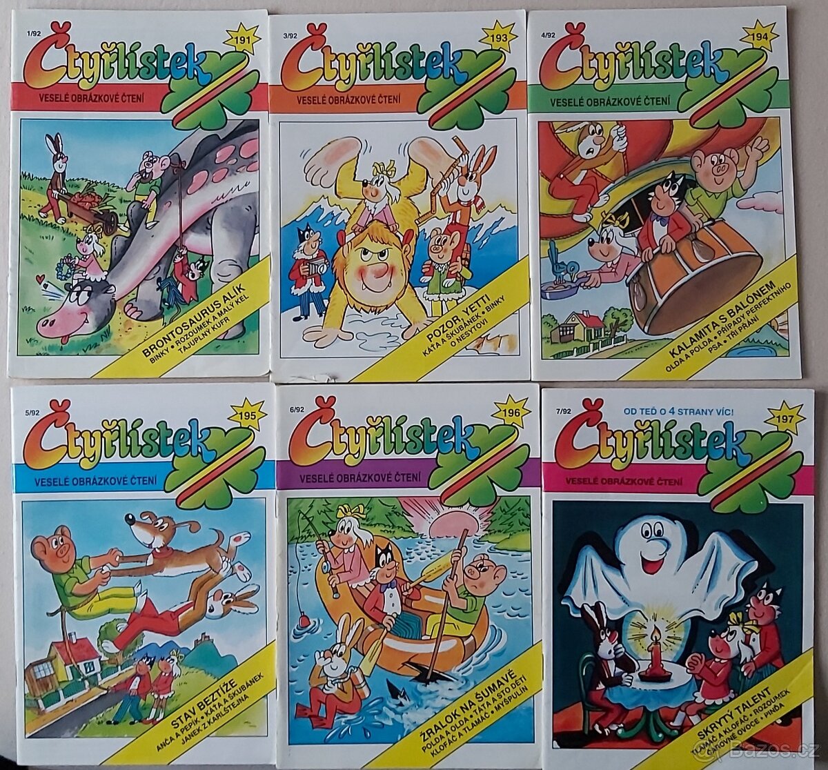 ČTYŘLÍSTEK - ROČNÍK 1992