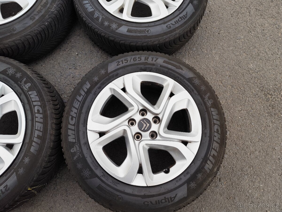 Alu 5 x 108, Citroen, zimní 215/65/17