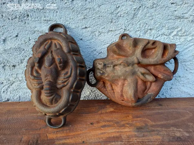 Litinova pecici forma rak, jelen