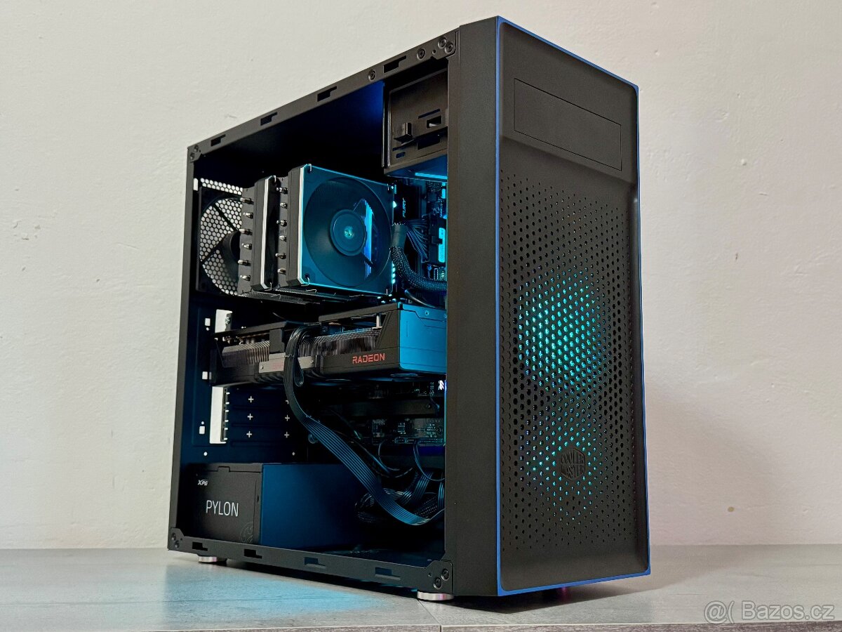 VÝKONNÝ HERNÍ PC I5 13600K/32GB RAM/RX 9070-XT/1TB SSD