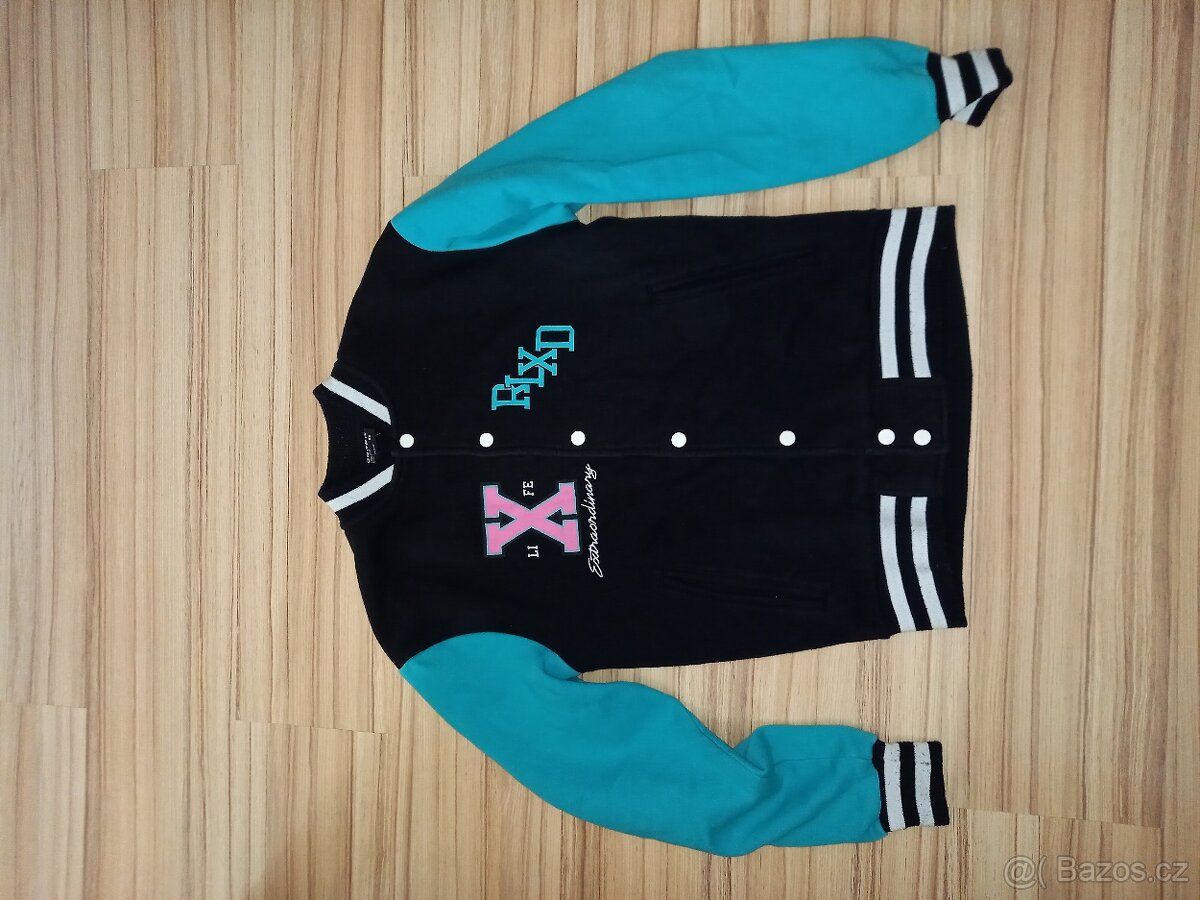 PODZIMNÍ FRAJERSKÁ BUNDA XS 13/14 LET