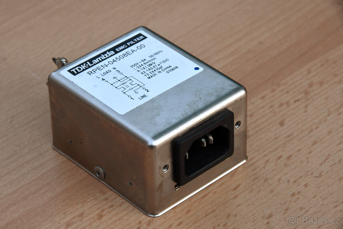 EMC filtr TDK-Lambda RPEN-04508EA-00 250V