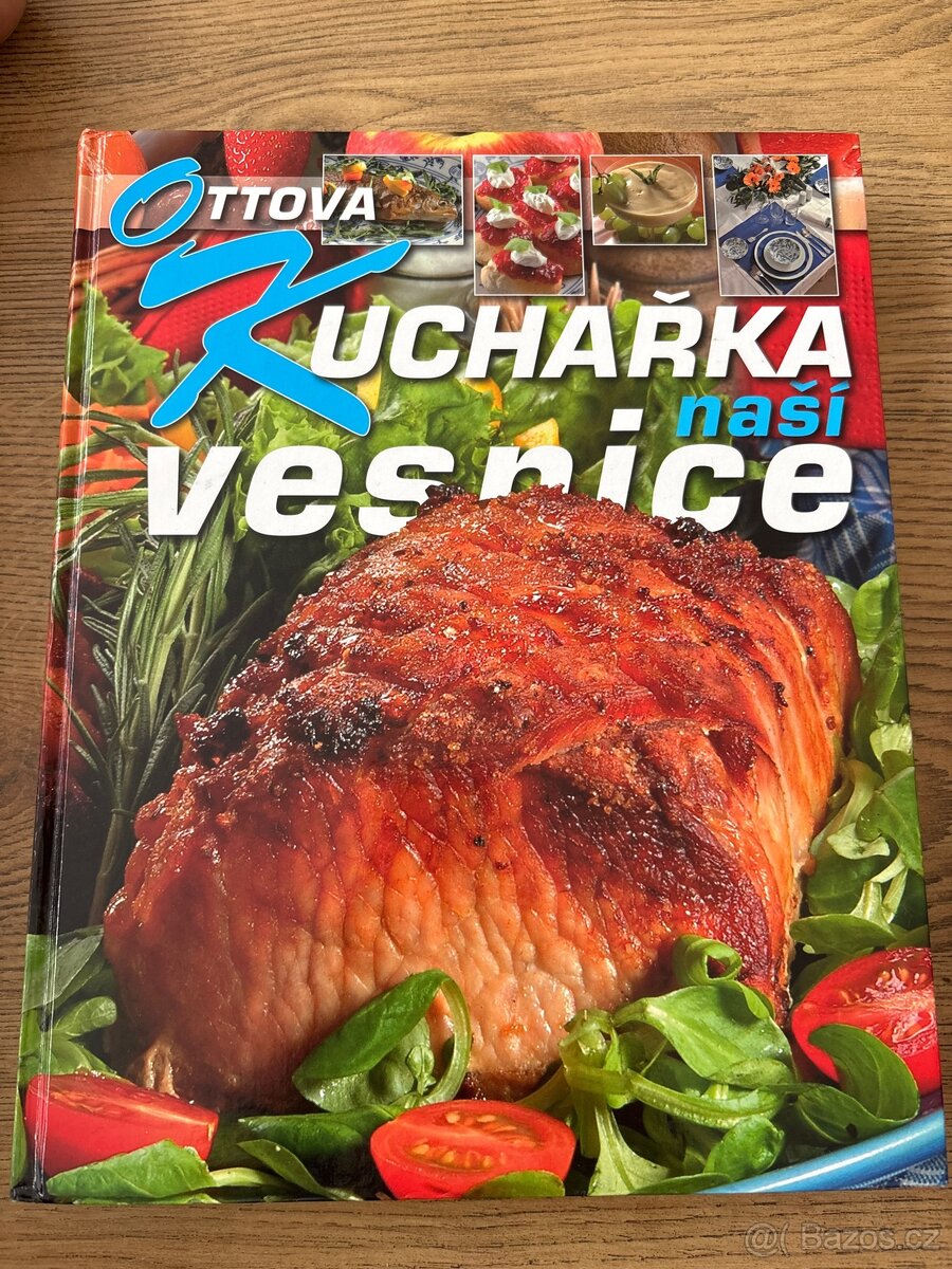 Kuchařka naší vesnice - velmi dobrý stav
