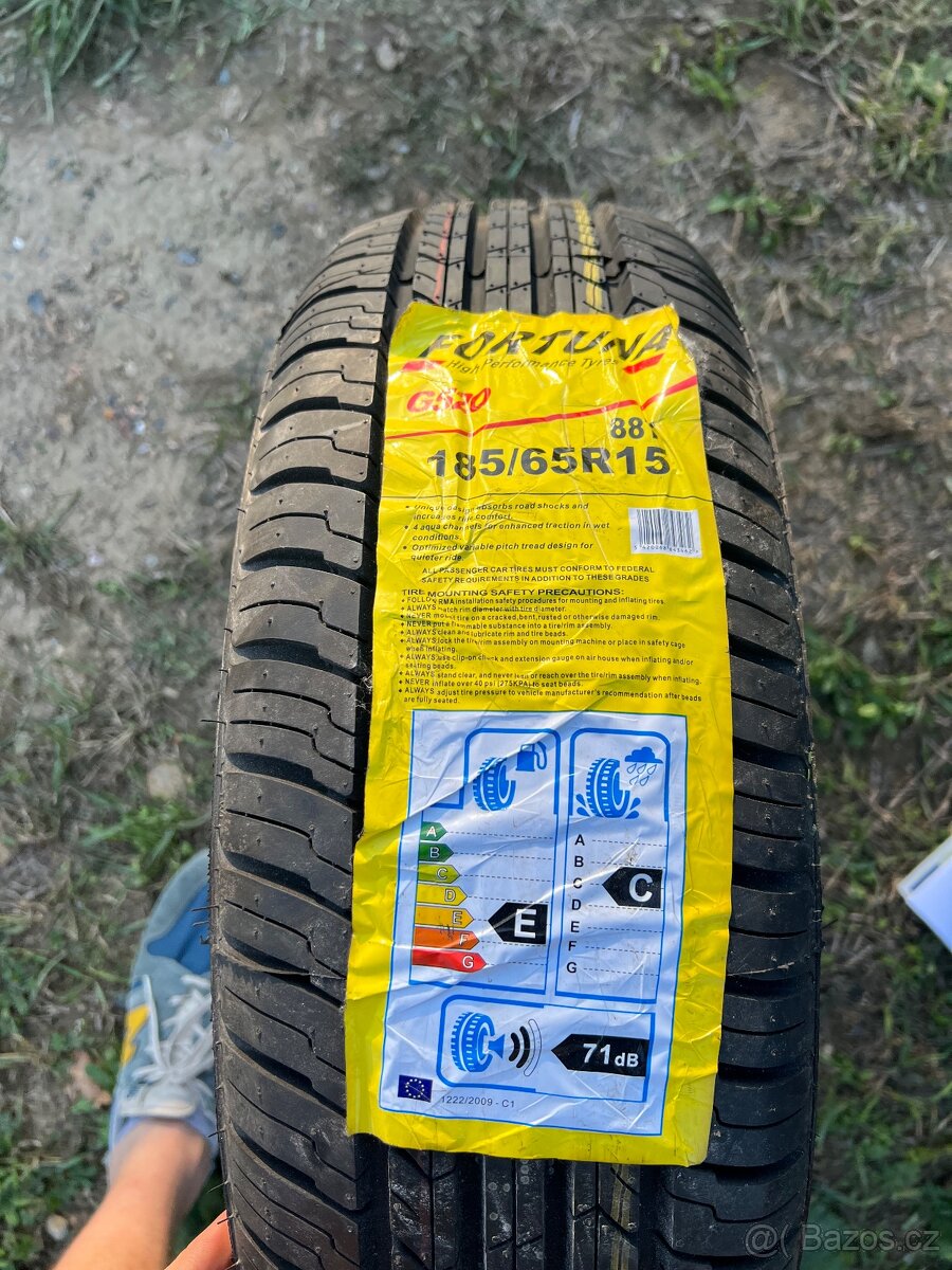 Nová pneumatika Fortuna 185/65 R15