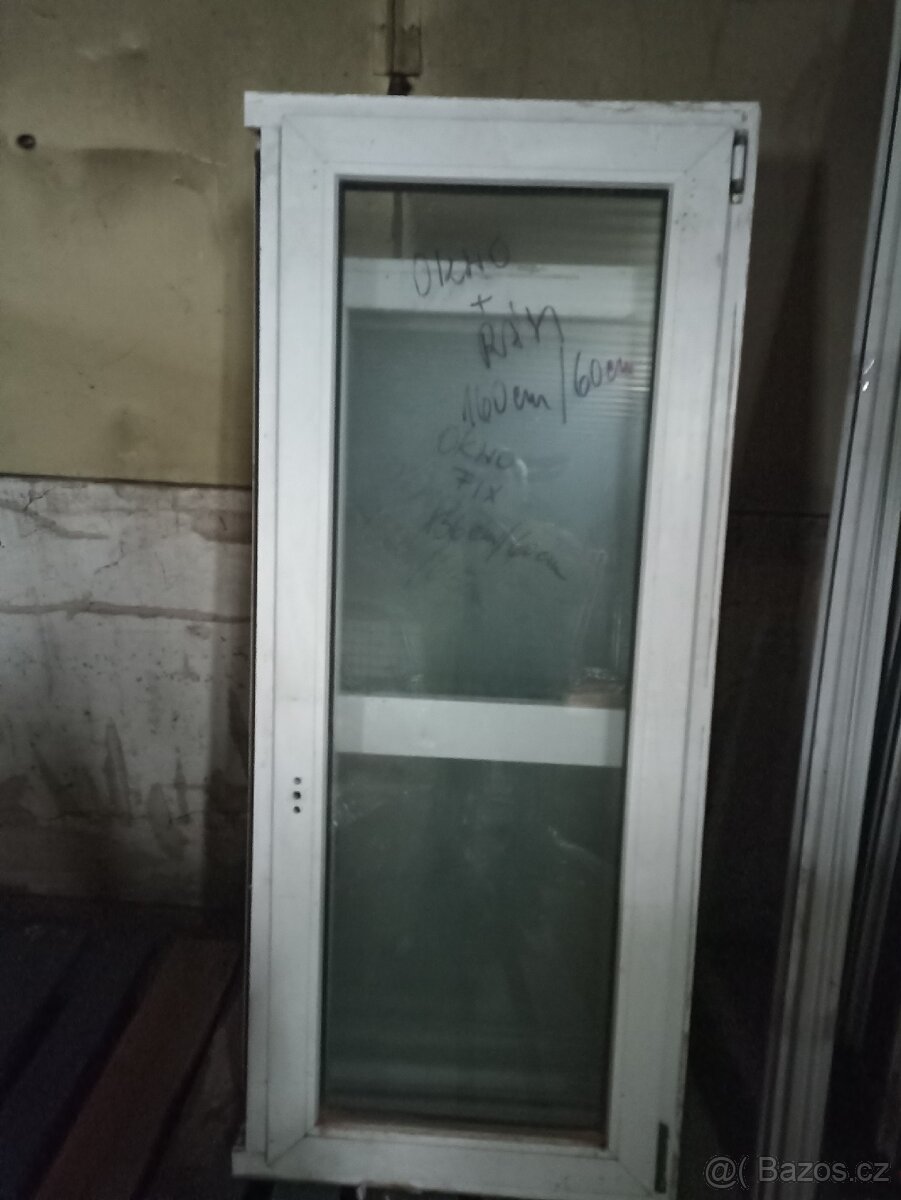 Plastové okno+rám