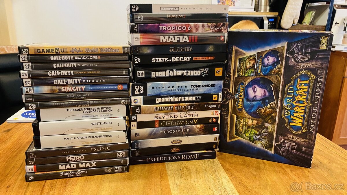 Sběratelské krabičky od her