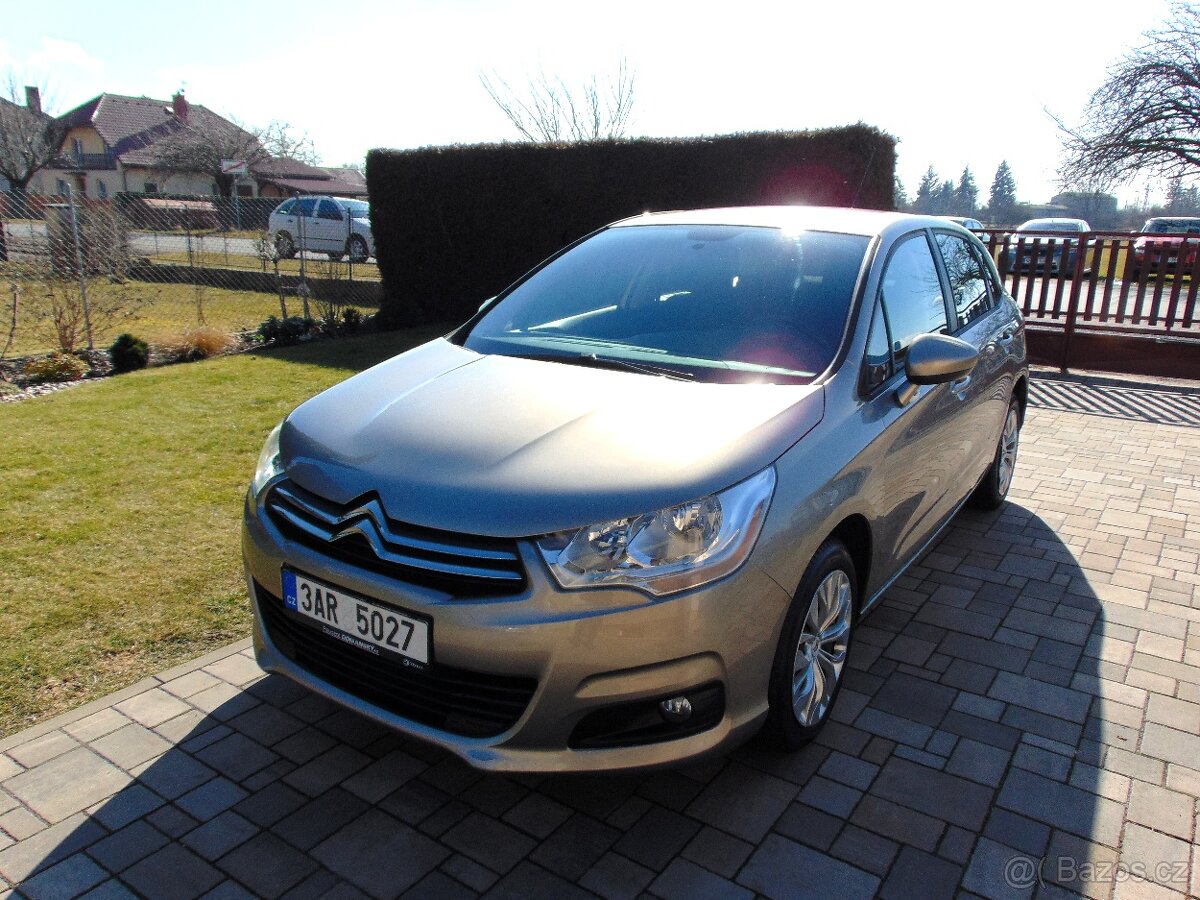 CITROEN C4 1.4 VTi 70KW,PŮVOD ČR,1.MAJ.,SERVISKA