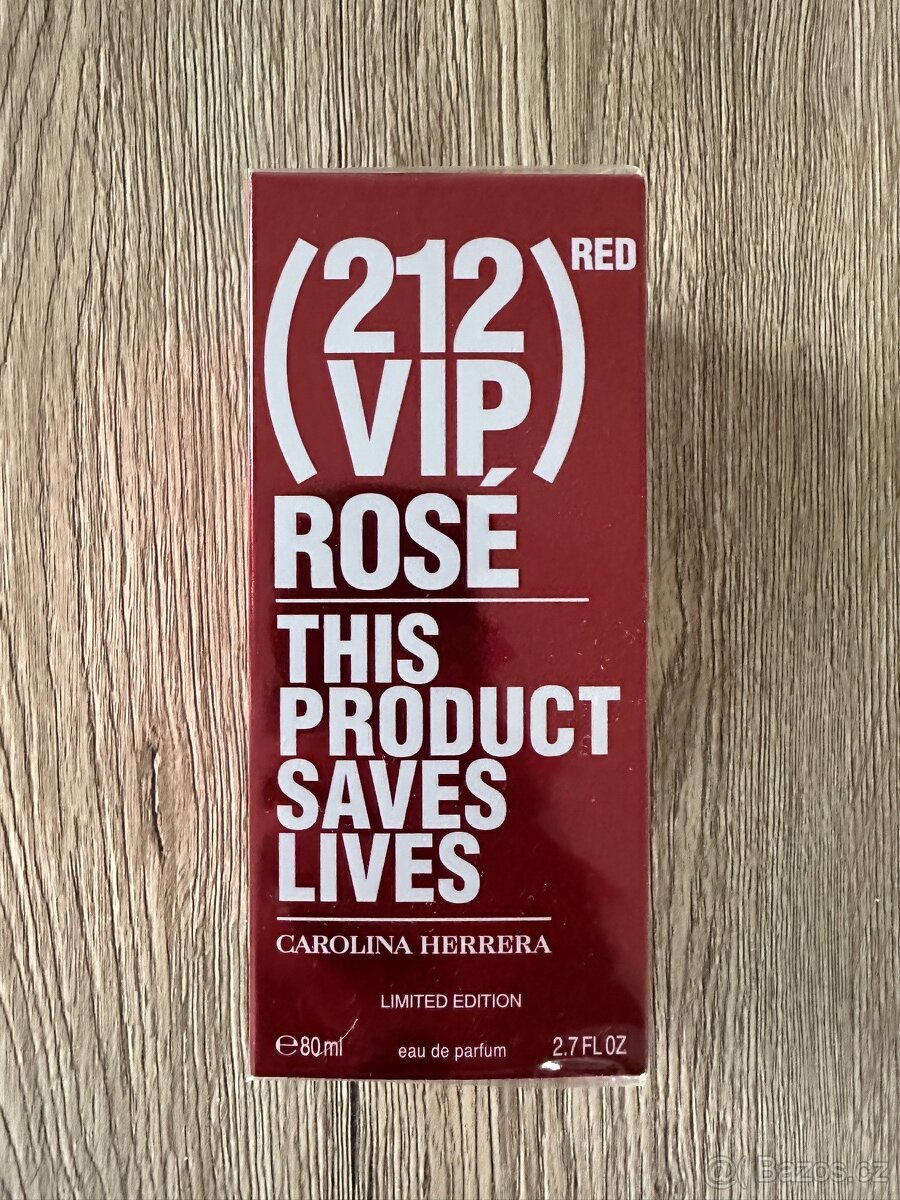 212 VIP Rosé Red Carolina Herrera 80ml limited edition