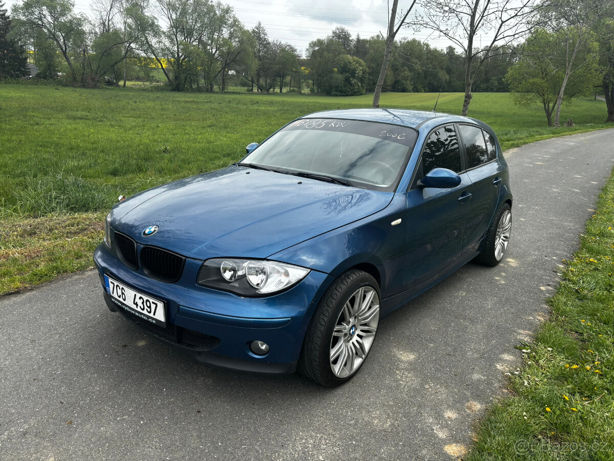 BMW 116i E87 85kW, RV 2006, Klima, Nová STK