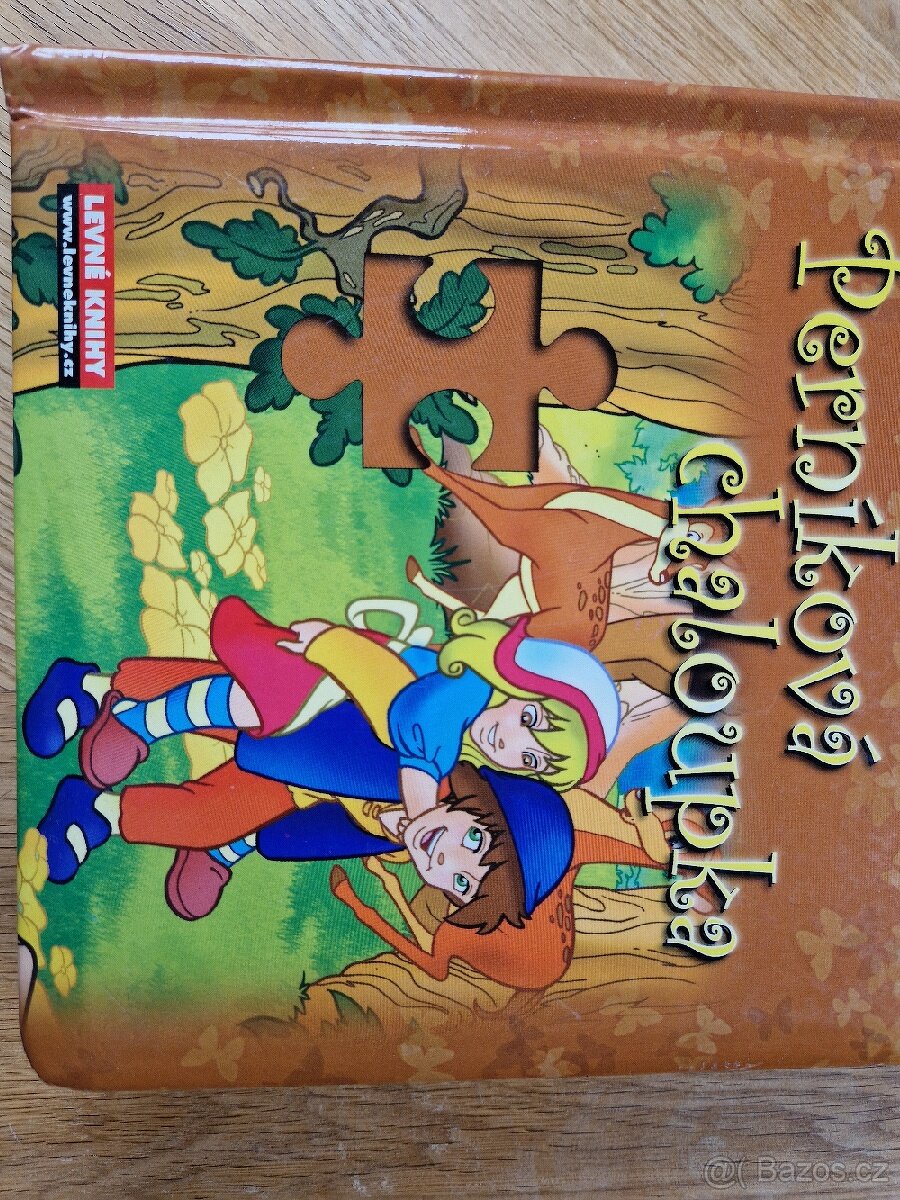 Dětské knóžkq s puzzle Perníková chaloupka