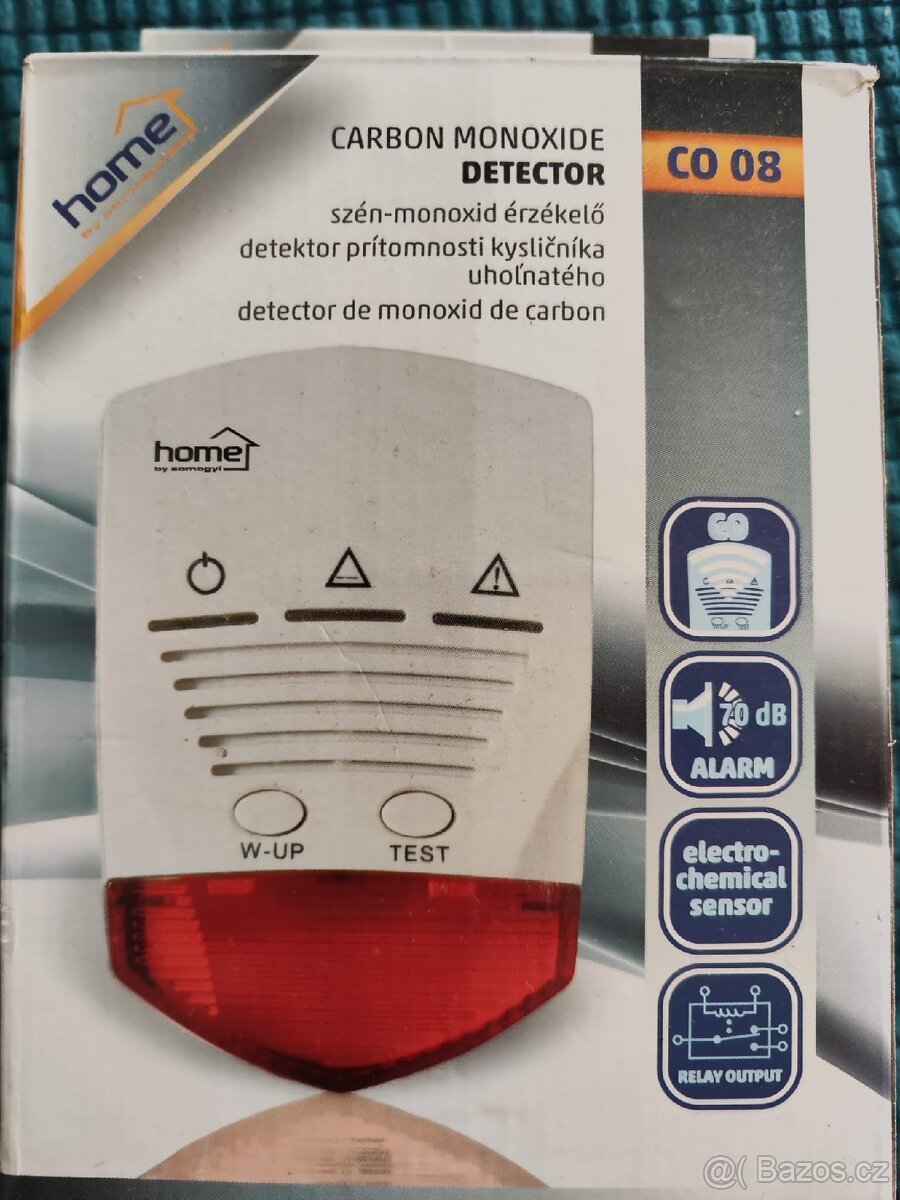 Detektor oxidu uhelnatého