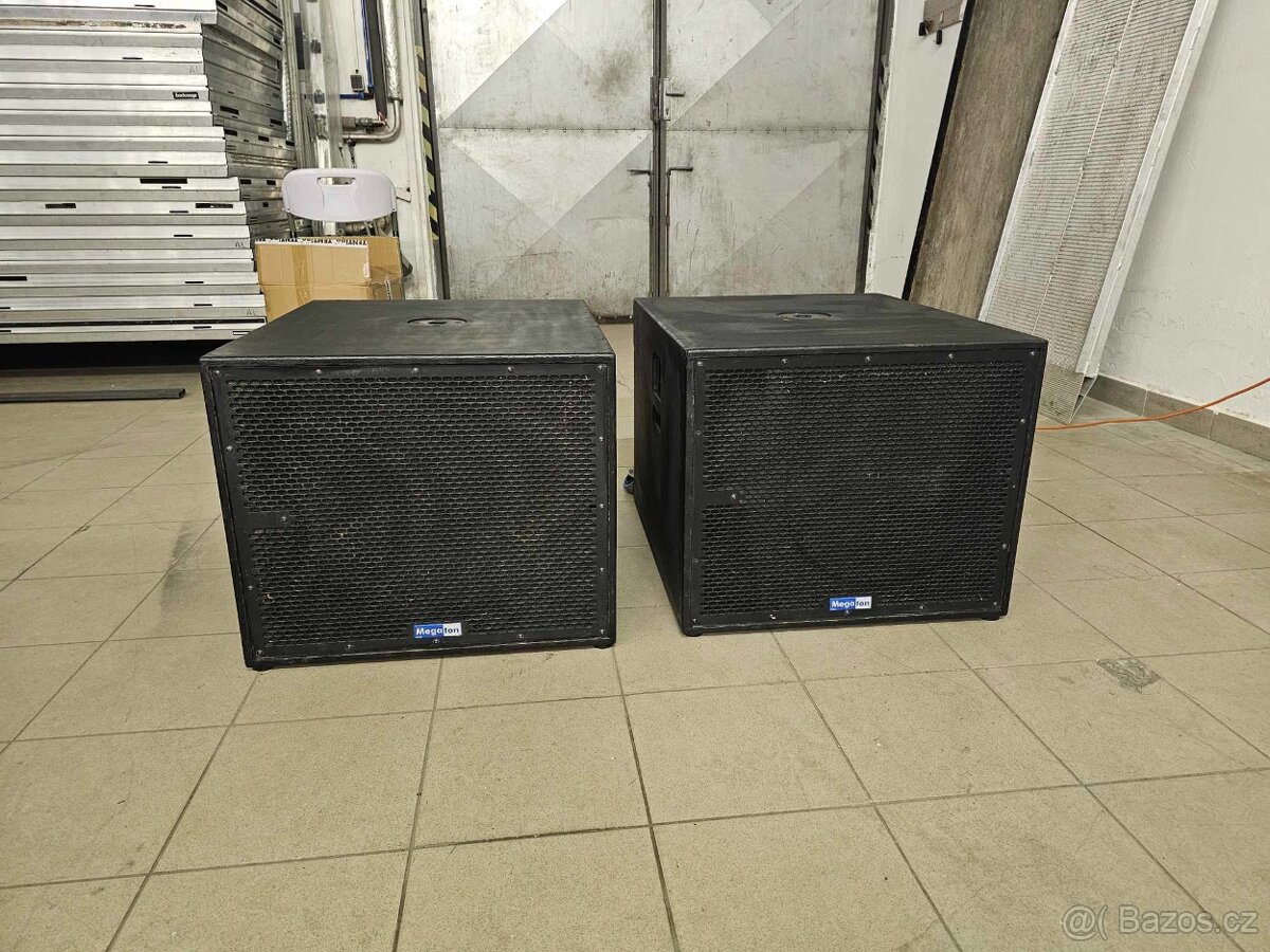 Aktivní sub Megaton NP 118 Powersoft zesilovač
