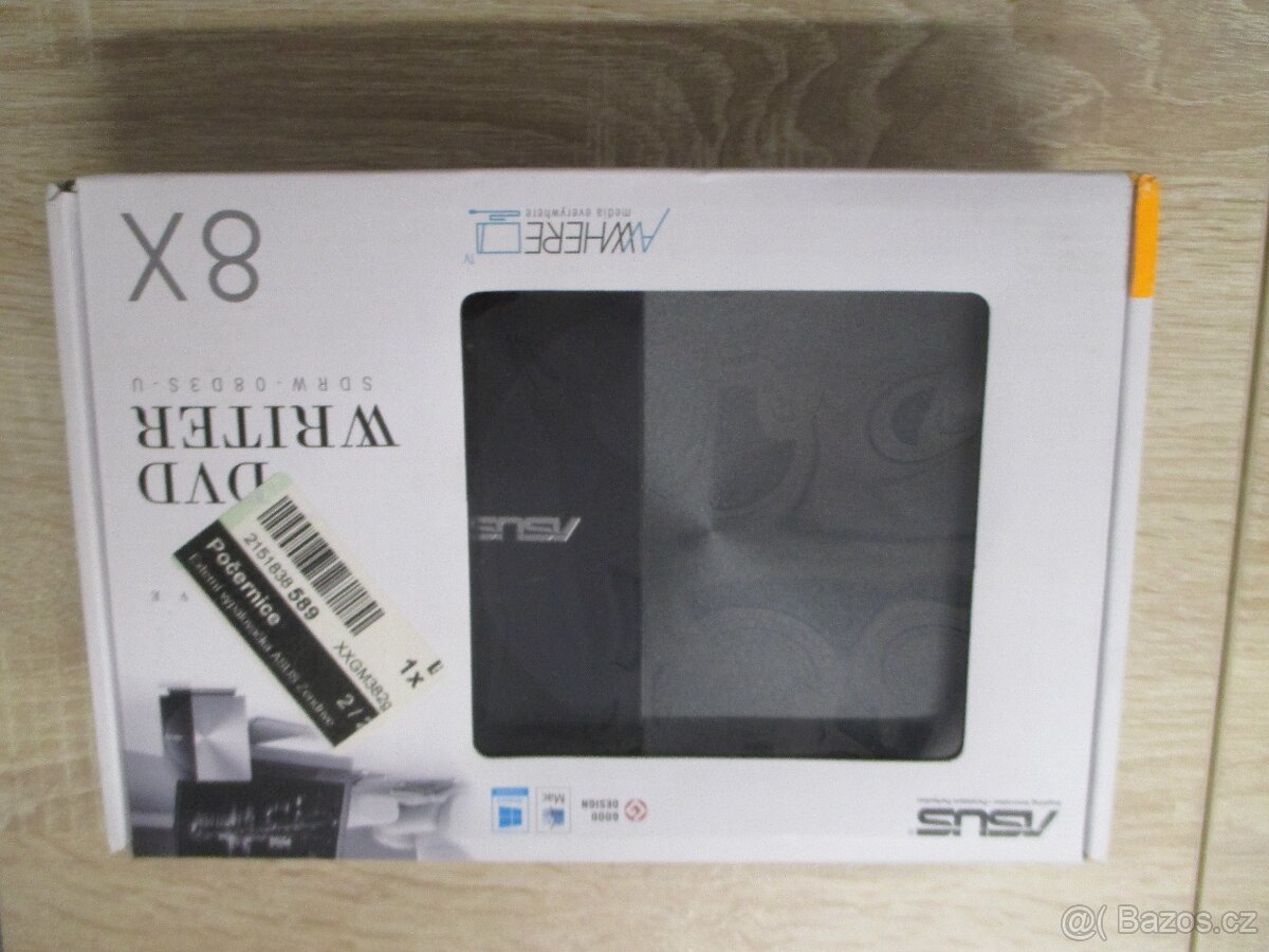 Asus zendrive externí DVD RW mechanika