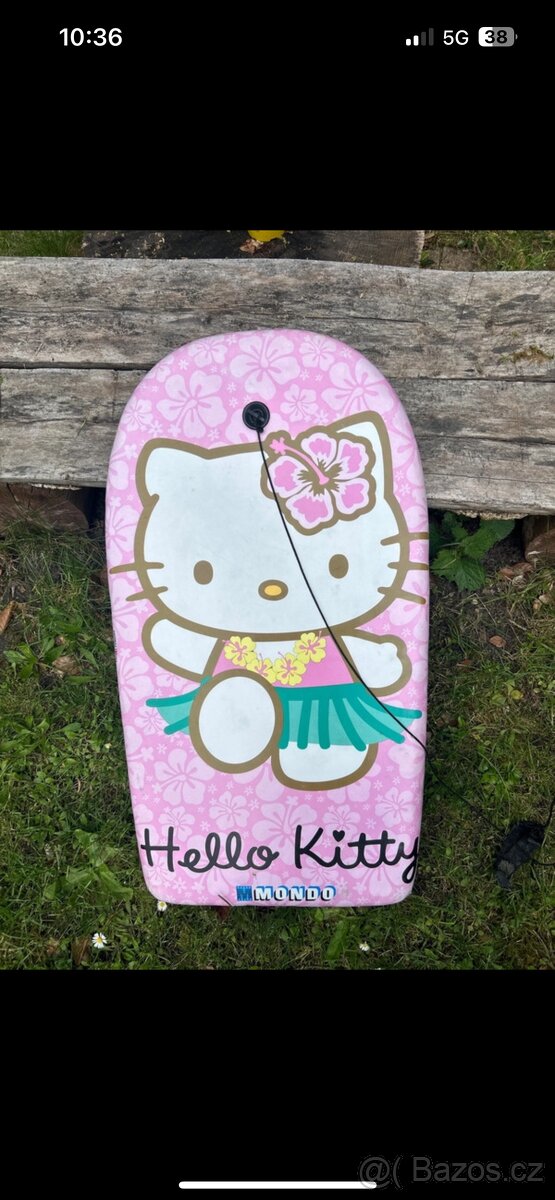 Plovaci deska velka hello kitty